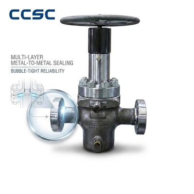 Bellow Seal Forjado Aço Portão válvula A105 1,5 polegada 800LB Zero Emissão Flanged Serviço Químico Tóxico